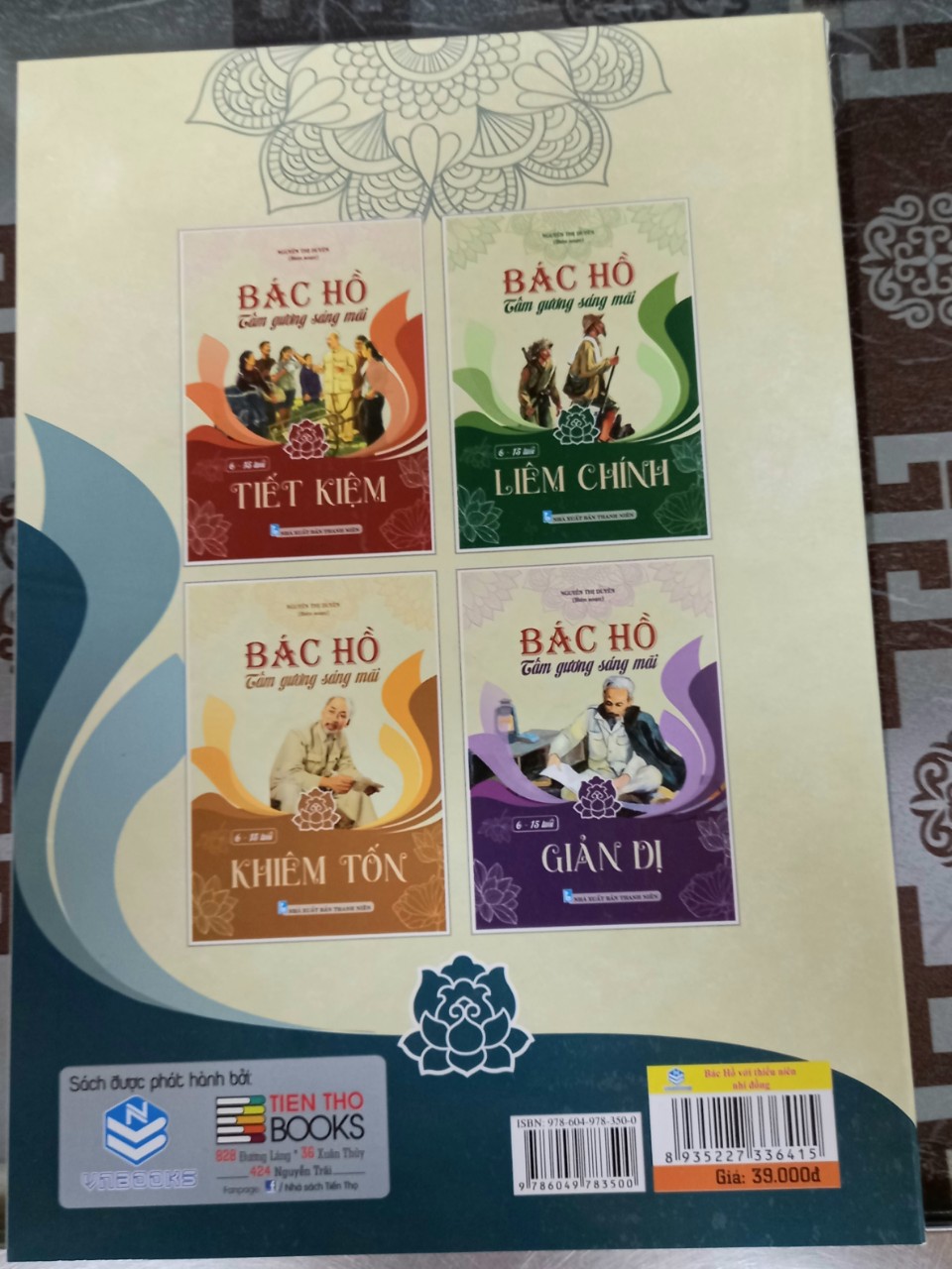 Combo 3 cuốn Bác Hồ