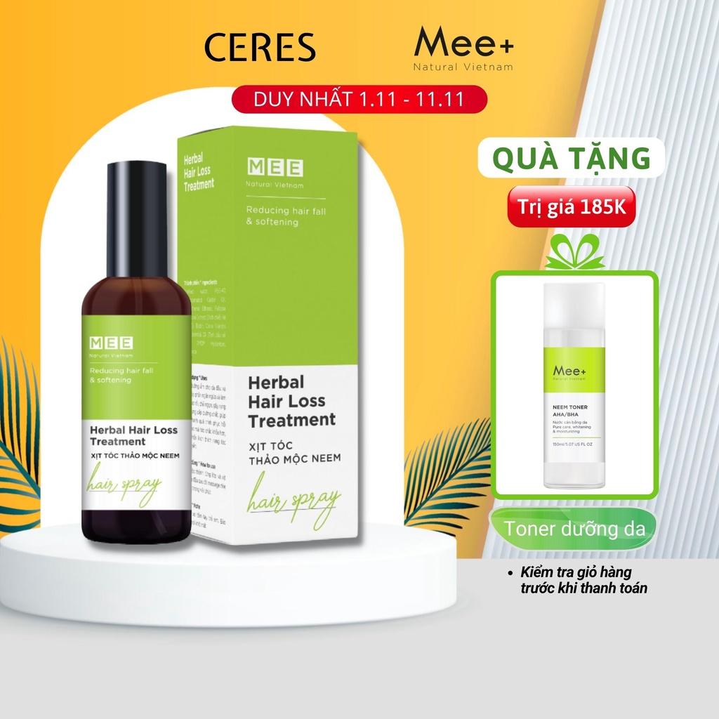 Xịt Mọc Tóc Thảo Mộc Mee Natural - Ngăn Rụng Tóc, Kích Thích Mọc Tóc Herbal Hair Loss Treatment 50ml