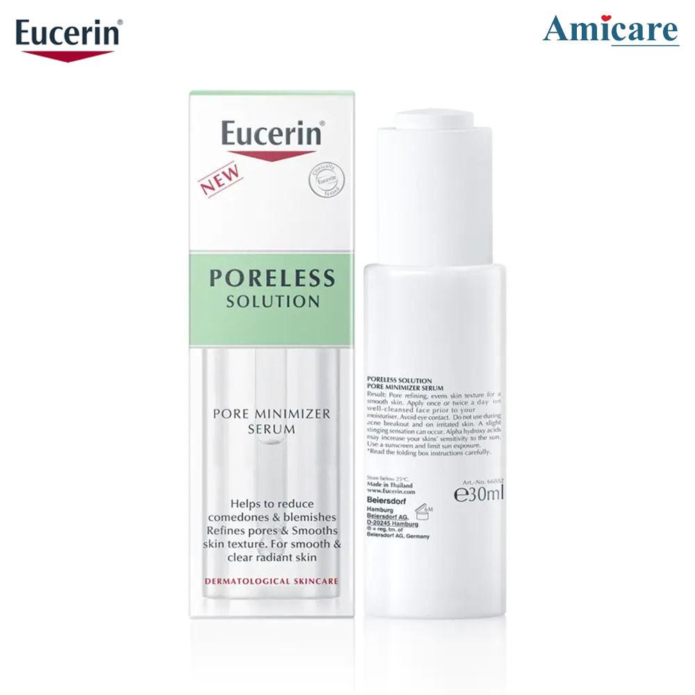 Eucerin Tinh Chất Giảm Mụn, Thu Nhỏ Lỗ Chân Lông Poreless Solution Pore Minimizer Serum 30ml