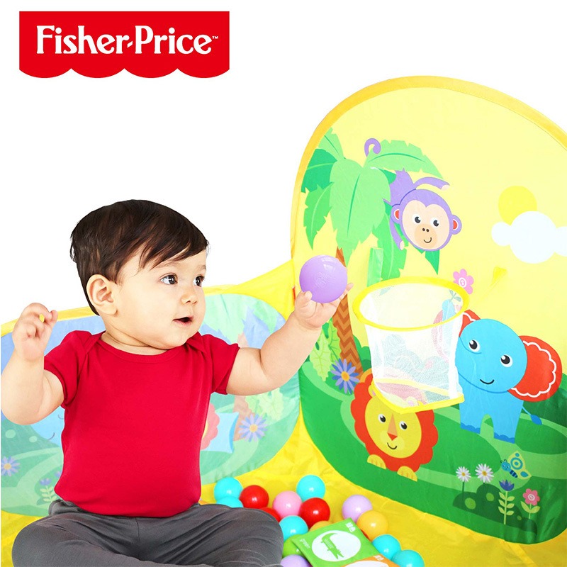 Quây bóng cao cấp FISHER PRICE cho trẻ vui chơi trong nhà, dễ dàng gấp gọn