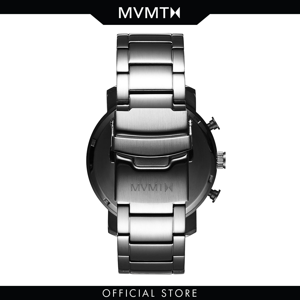 Đồng hồ Nam MVMT dây thép không gỉ 45mm - Chrono D-MC01-SBLU