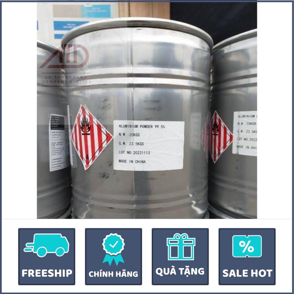 Túi 200g bột Al aztomid 50-80 mesh , Al bột 99% Nhũ Nhôm