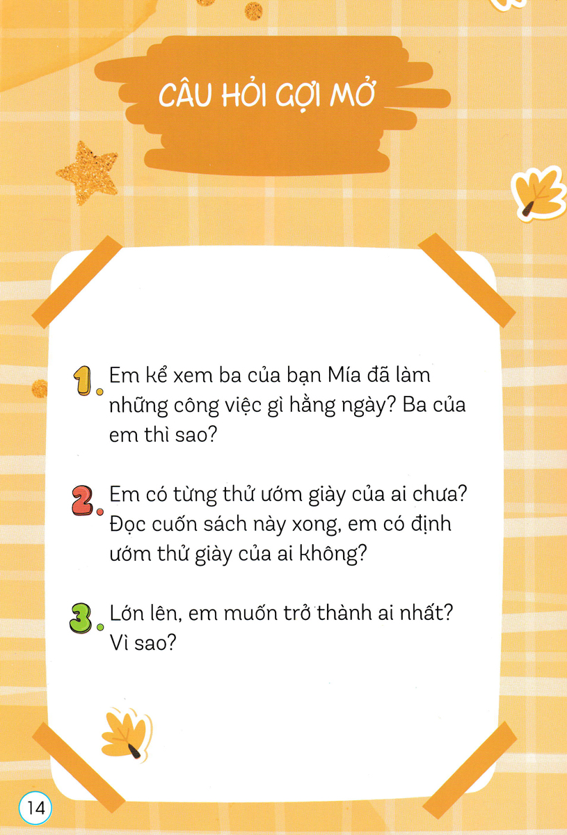 Chuyện Cha Con - Cùng Bé Phát Triển Chỉ Số EQ - Ướm Giày_PNU