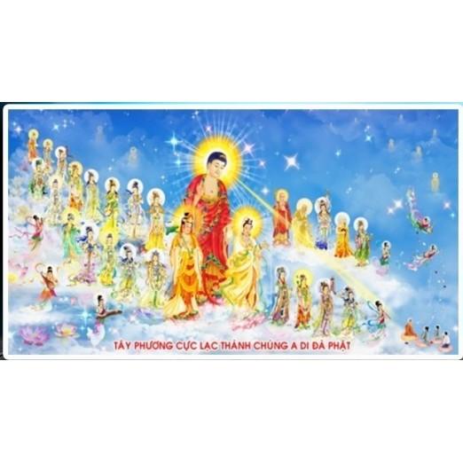 Tranh đính đá Tây phương cục lạc - LV206