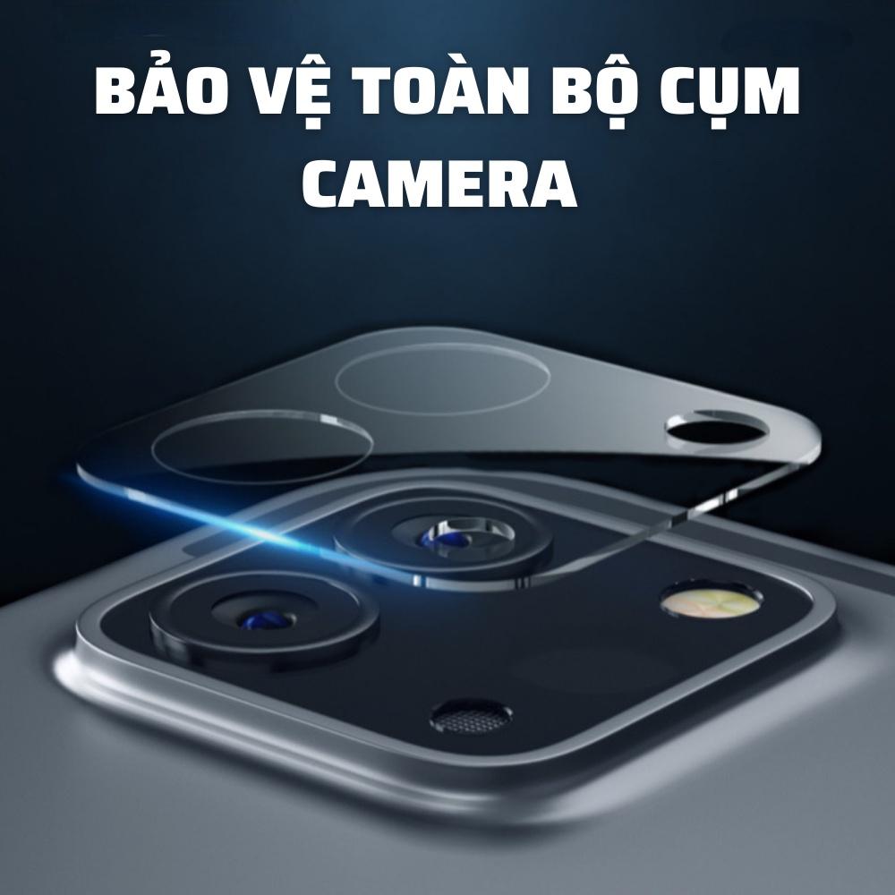 Cường lực kính cụm Camera cho iPad Pro 11/12.9 inch - Cường lực kim loại cho Camera cho iPad 11/12.9" dòng iPad năm 2020/21