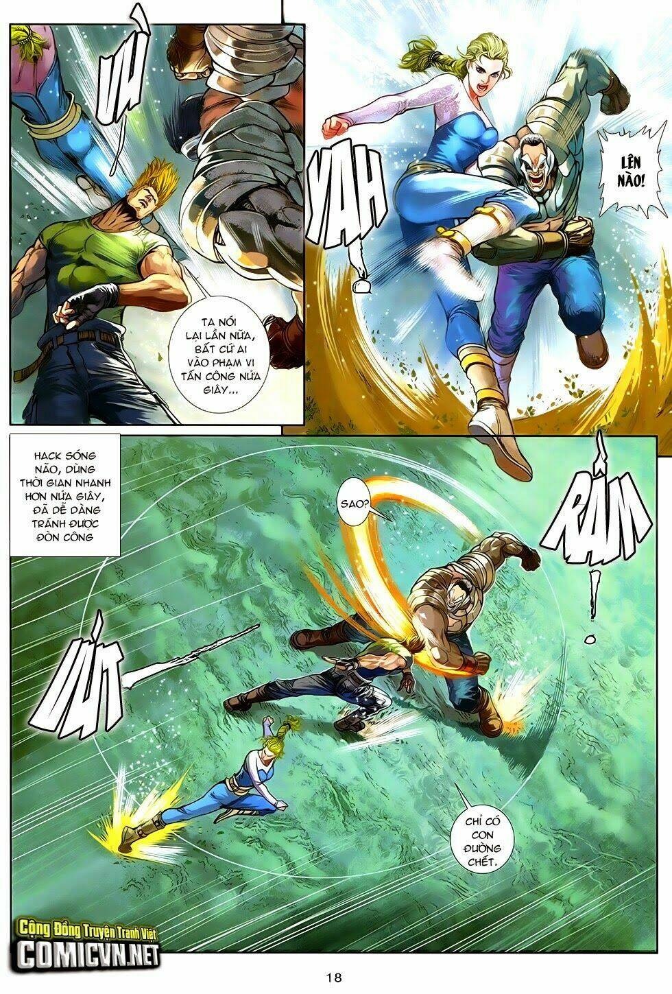 ba động quyền z hadouken zero chapter 6 18