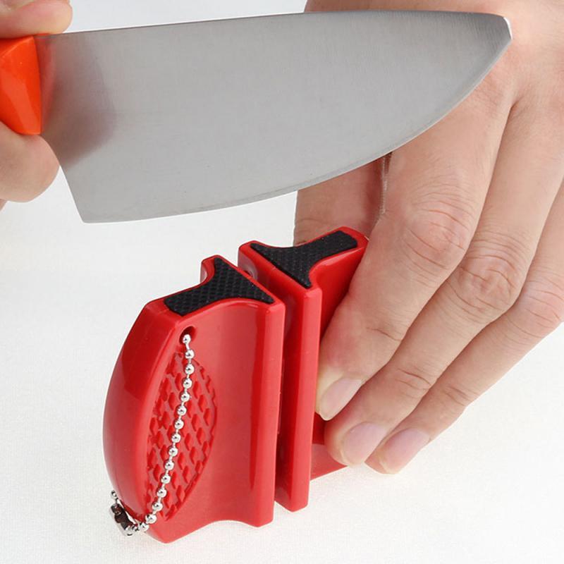 Kitchen Sharpener Safe Knife Blade Grinder Stone Knives Sharpening Tungsten Butterfly Type Household Sharpening Stone