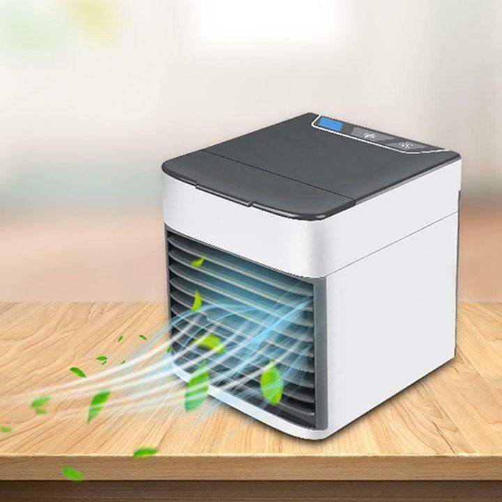 Quạt Điều Hòa Hơi Nước Mini Để Bàn - Quạt Điều Hòa Mini Công Nghệ Hàn Quốc Siêu Mát