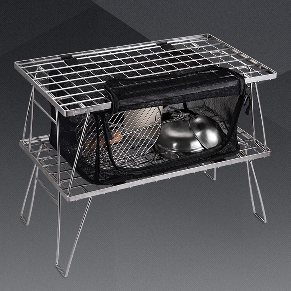 Túi lưu trữ đồ bằng sợi polyester cao cấp có thể gấp gọn dùng để đựng đồ cắm trại câu cá leo núi