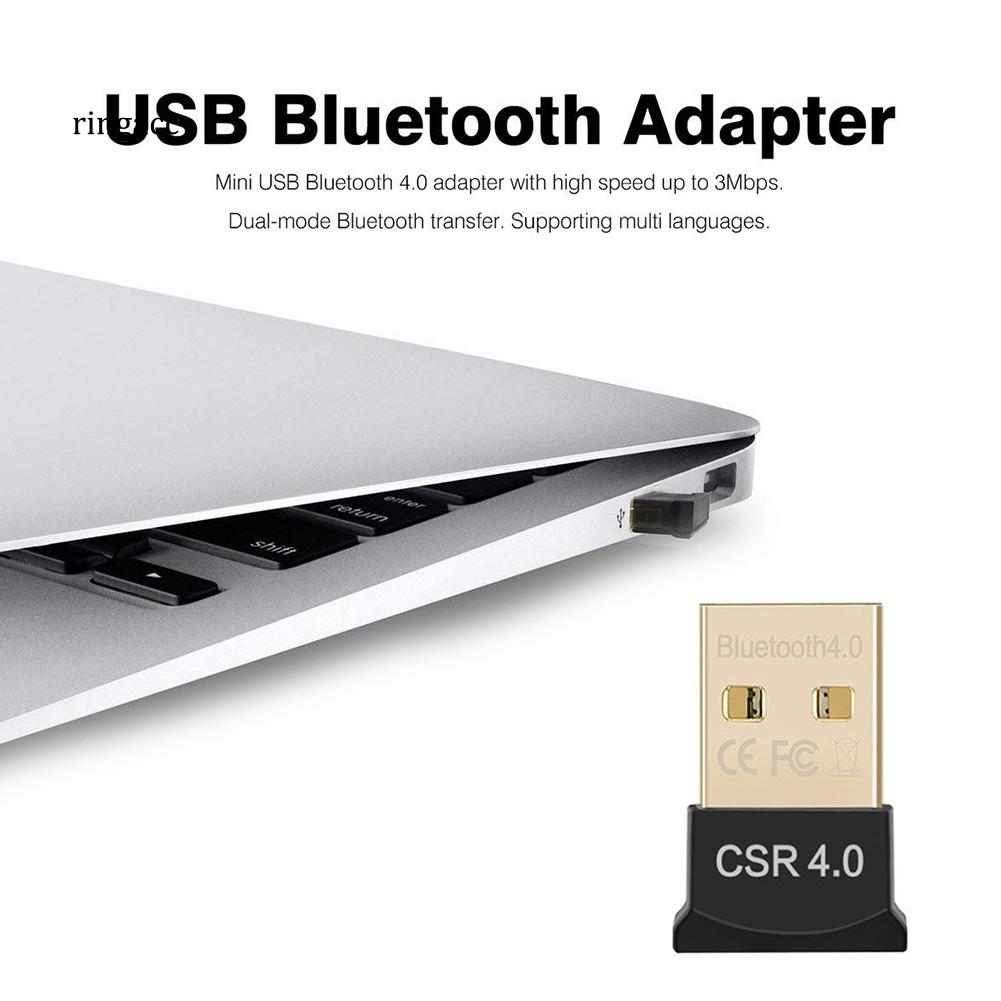 Usb Bluetooth 4.0 Nhận Tín Hiệu Âm Thanh Cho Laptop Windows 8 / 10 Mac Linux