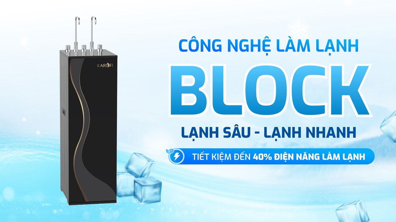 Máy lọc nước nóng lạnh RO Mỹ 11 lõi Karofi KAD-D66S Pro - Giao trước lắp sau miễn phí toàn quốc - Bảo hành 36 tháng - Hàng chính hãng