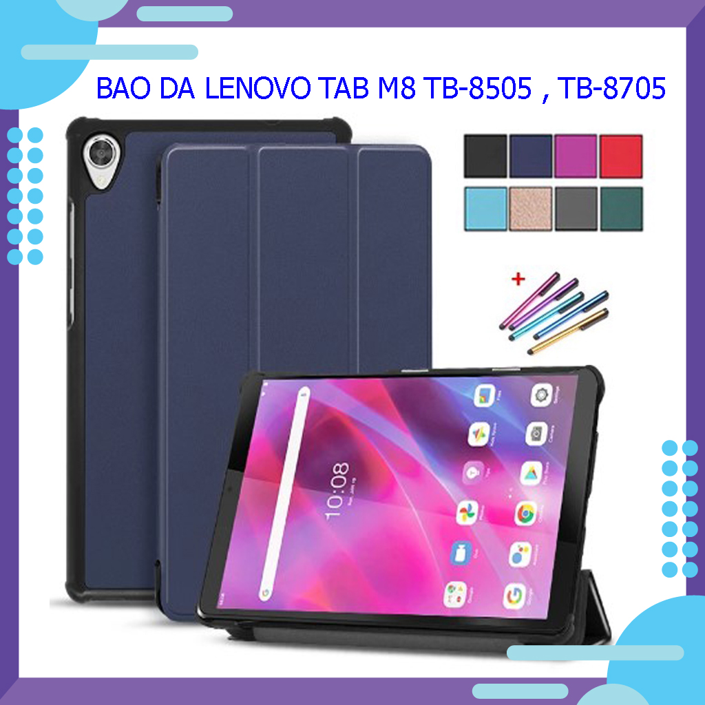 Bao da dành cho máy tính bảng Lenovo Tab M8 TB-8505 - Gập dựng được