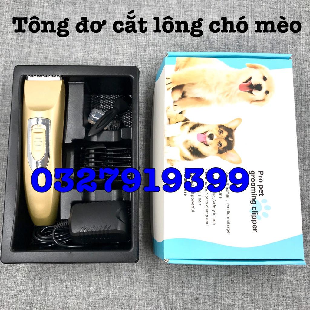 Tông đơ cắt lông chó mèo - full phụ kiện  MS S03