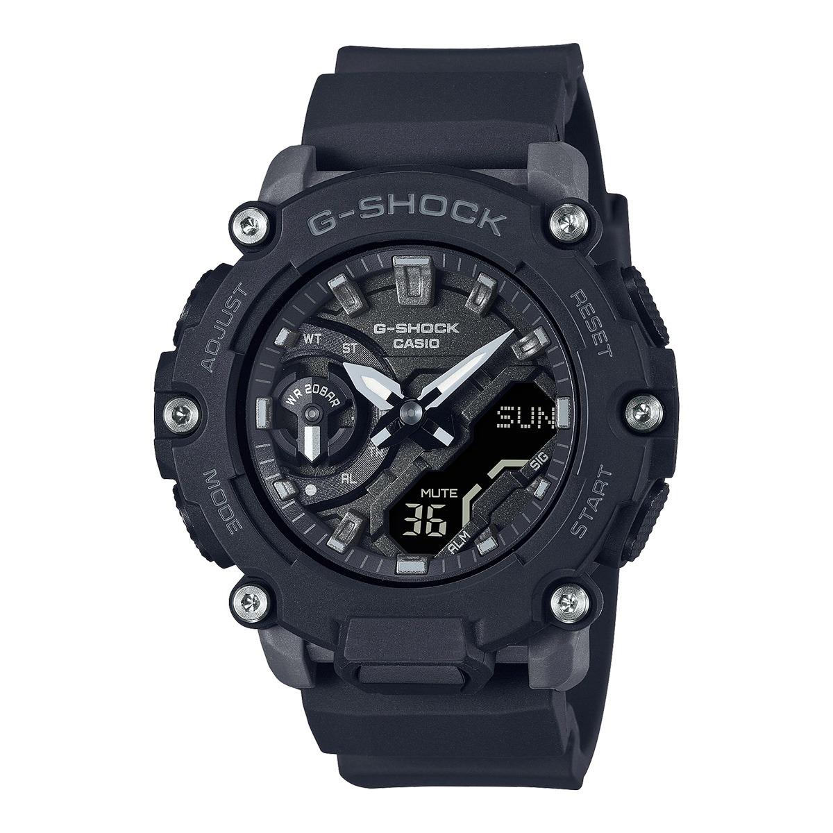 Đồng Hồ Nữ Dây Nhựa G-Shock GMA-S2200-1ADR (size nhỏ) Chống Nước 200m | GMA-S2200-1A