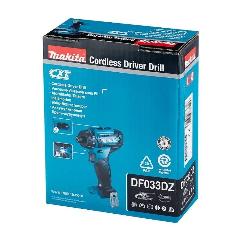 MÁY KHOAN VÀ VẶN VÍT DÙNG PIN 12V 170 W MAKITA DF033DZ - HÀNG CHÍNH HÃNG