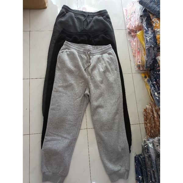 Quần jogger nỉ giữ nhiệt