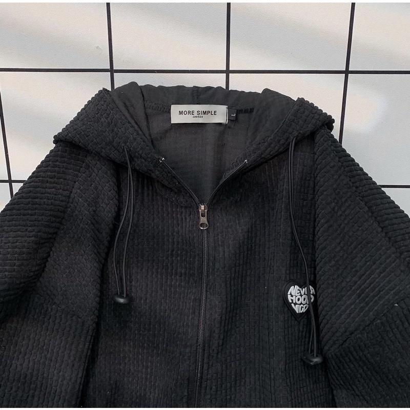 Áo Khoác Nhung Gân ViGo Form Rộng Nam Nữ Unisex
