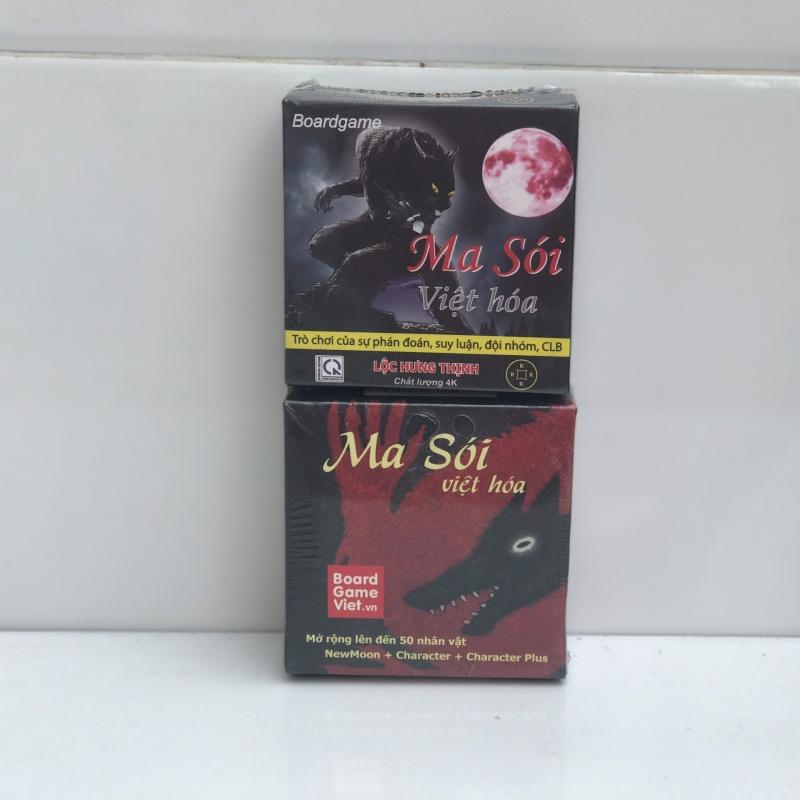 Bộ bài Ma sói 78 thẻ Việt hóa bản mới game nhập vai, Werewolf Ultimate Deluxe tiếng VIệt