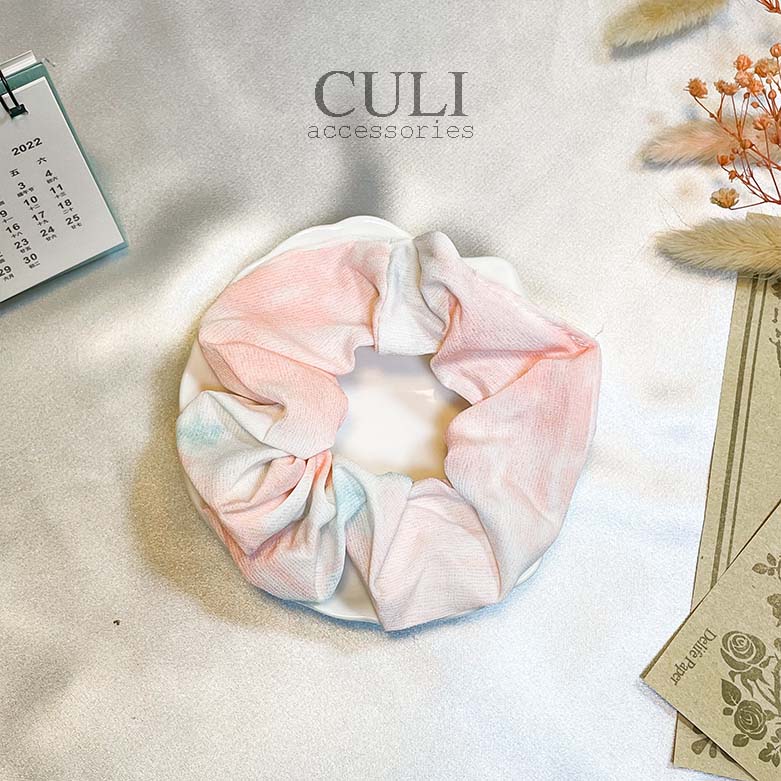 Dây cột tóc vải, Scrunchies màu sắc kẹo ngọt xinh xắn - Culi accessories