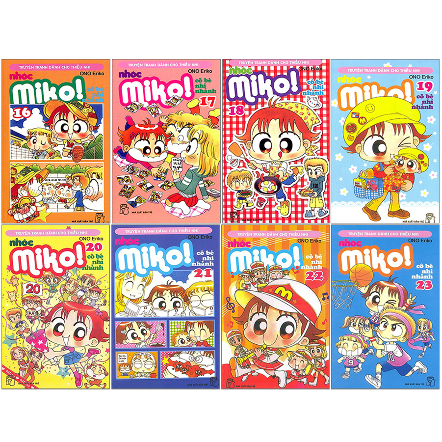 Boxset Nhóc Miko! Cô Bé Nhí Nhảnh (Trọn Bộ 32 Tập)