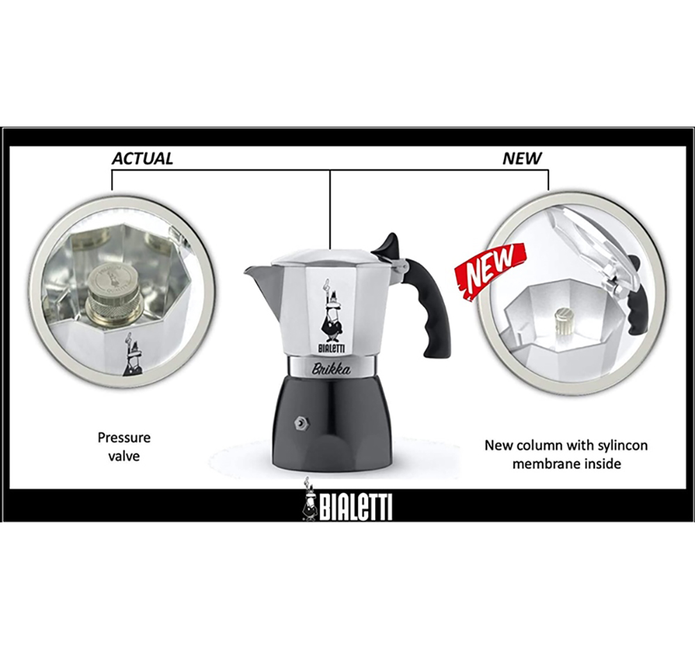 Ấm pha cà phê Bialetti Brikka (2cups - 4 cups)