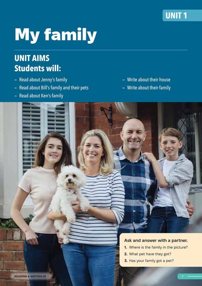 Sách - Dtpbooks - Smooth Skills Reading &amp; Writing A1