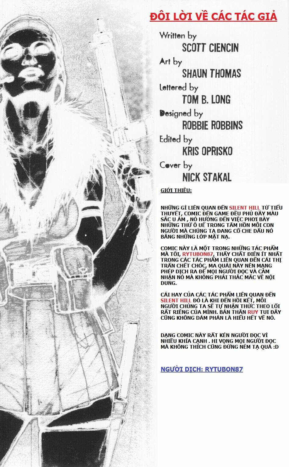 silent hill: paint it black chapter 1 2