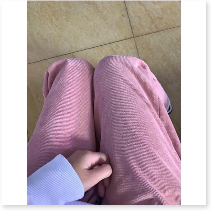 QUẦN ỐNG RỘNG CHẤT NHUNG TĂM