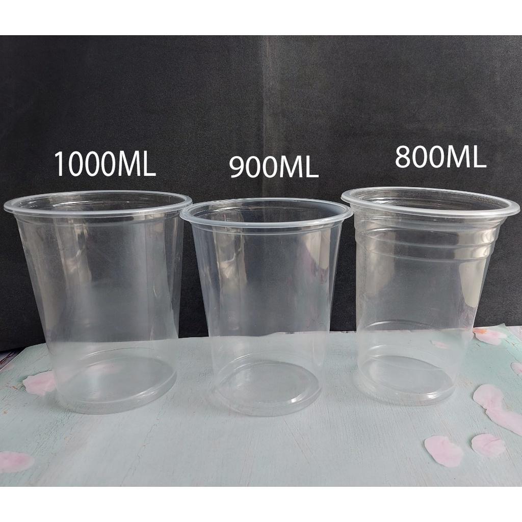 50 ly nhựa PP dẻo dung tích 800ml. 900ml,1000ml dùng đựng nước mía, trà bí đao khủng lồ