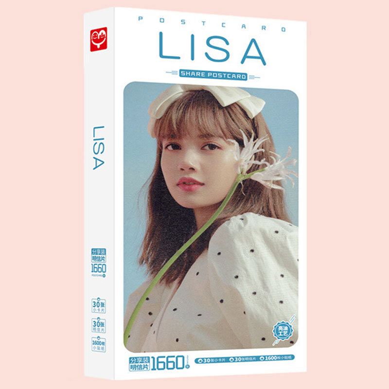 Postcard Lisa Backpink LaLisa Monoban