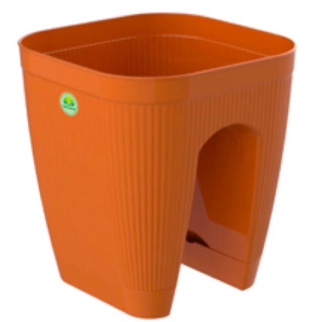 Chậu Ốp Lan Can/Kẹp Lan Can - Chậu Trồng Hoa Lan Can Hàng Cao cấp
