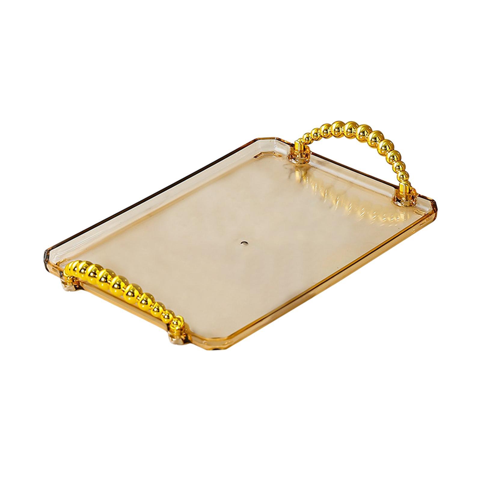 Nordic Serving Tray, Storage Organizer, Multifunction Dessert Tray Food Snack Tray for Home Kitchen