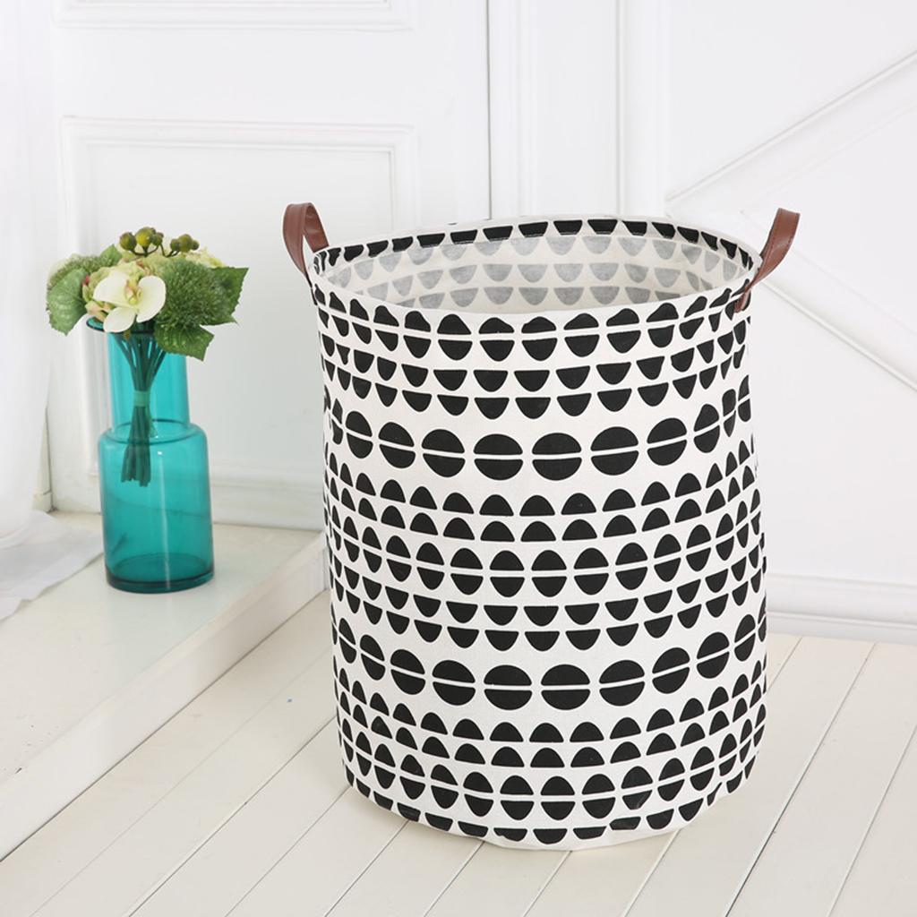 Folding Storage Basket Clothes Laundry Hamper Makeup Cosmetic Storage Box 01