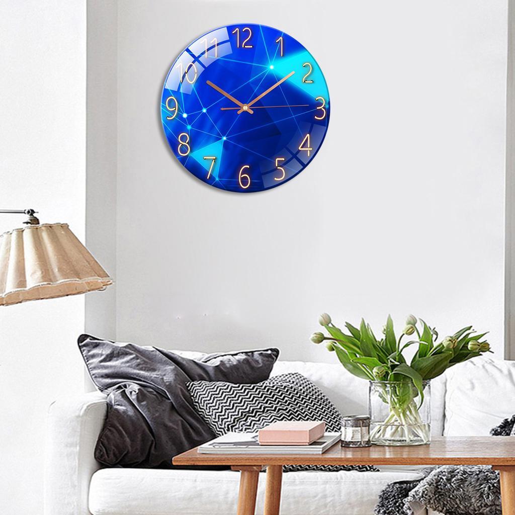 30cm Silent Wall Hanging Clock for Living Room