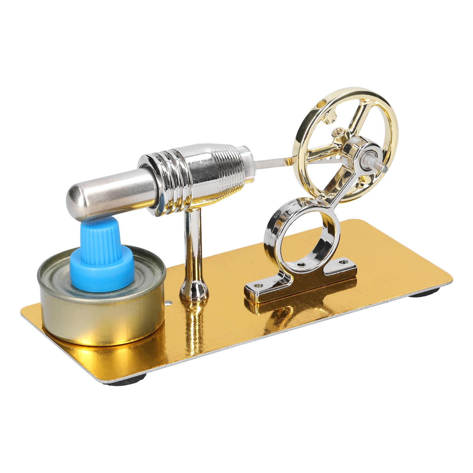 Stirling Engine Motor Model Heat Power Generator Science Education Experiment DIY Module for Kids