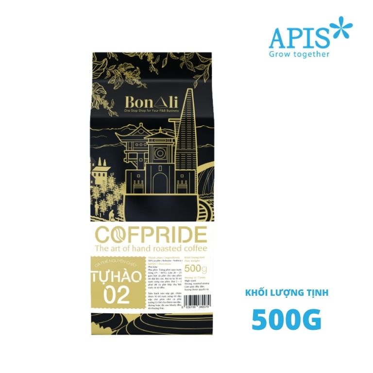 CÀ PHÊ COFPRIDE TỰ HÀO 2 ( 70%ROBUSTA + 30%ARABICA ) - CÀ PHÊ XAY 500G