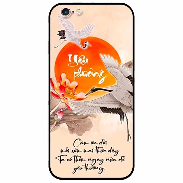 Ốp lưng in cho Iphone 6/ 6s Mẫu Yêu Thương