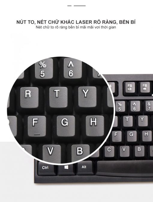 Bàn phím máy tính có dây Sothing MAKTO AK-320, chuột có dây MAKTO M1 USB cao cấp, độ nhạy cao, dannhf cho PC, Laptop- Hàng chính hãng