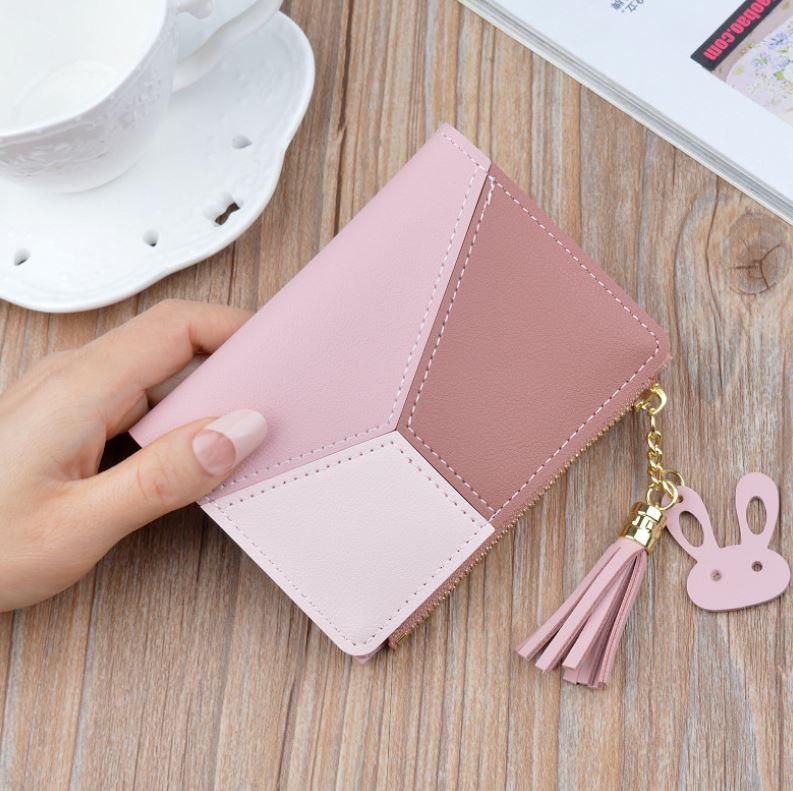 Ví nữ ngắn cầm tay 3 màu