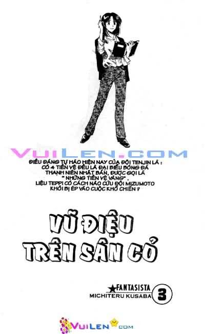 vũ điệu trên sân cỏ - fantasista chapter 3 1
