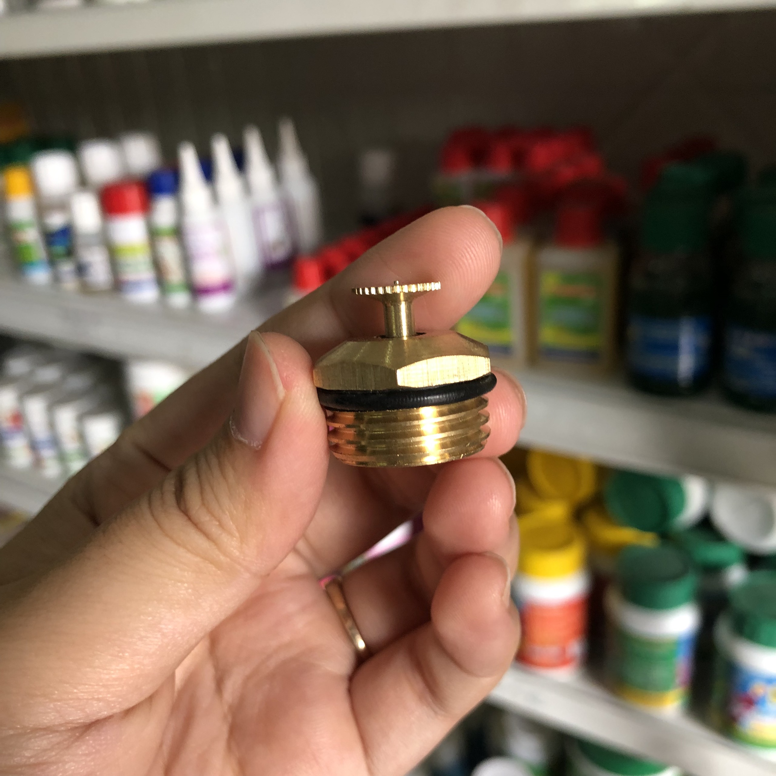 Béc Tưới Phun Mưa, Điều Chỉnh Lưu Lượng Đồng-Ren Ngoài 21mm