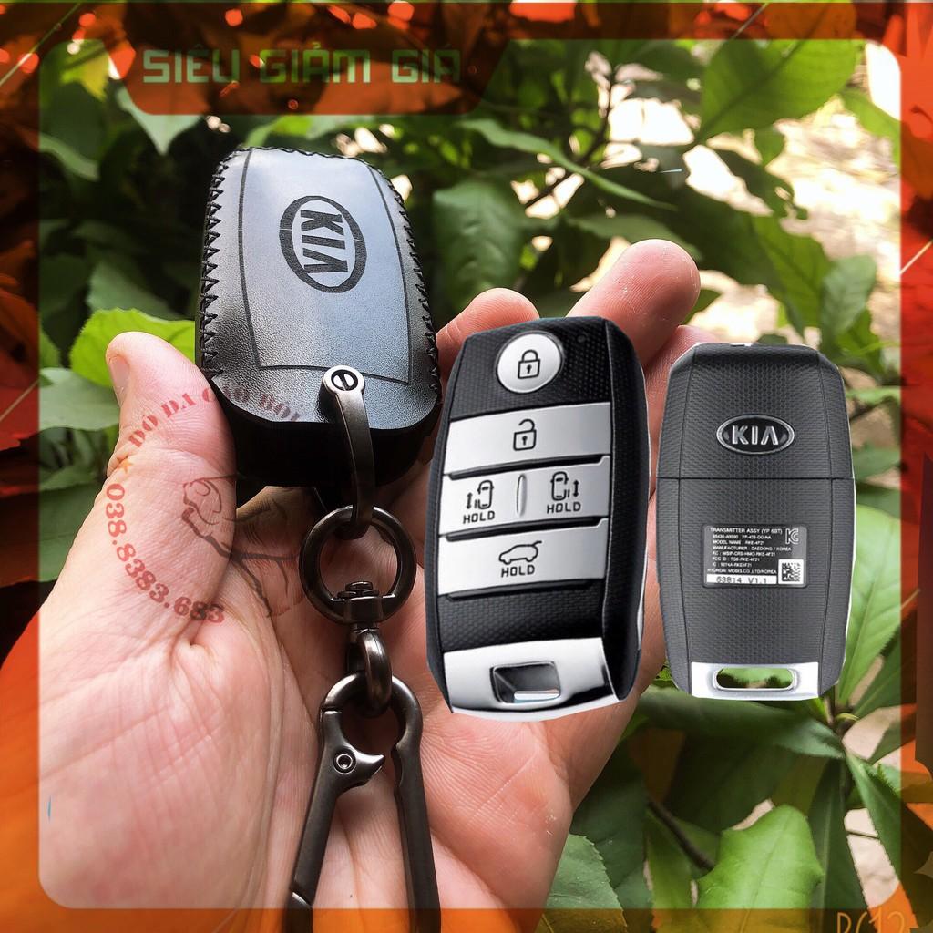 Bao Da Chìa khóa SMartkey Dành Cho XE KIA SEDONA. DA BÒ NHIỀU MÀU SẮC..