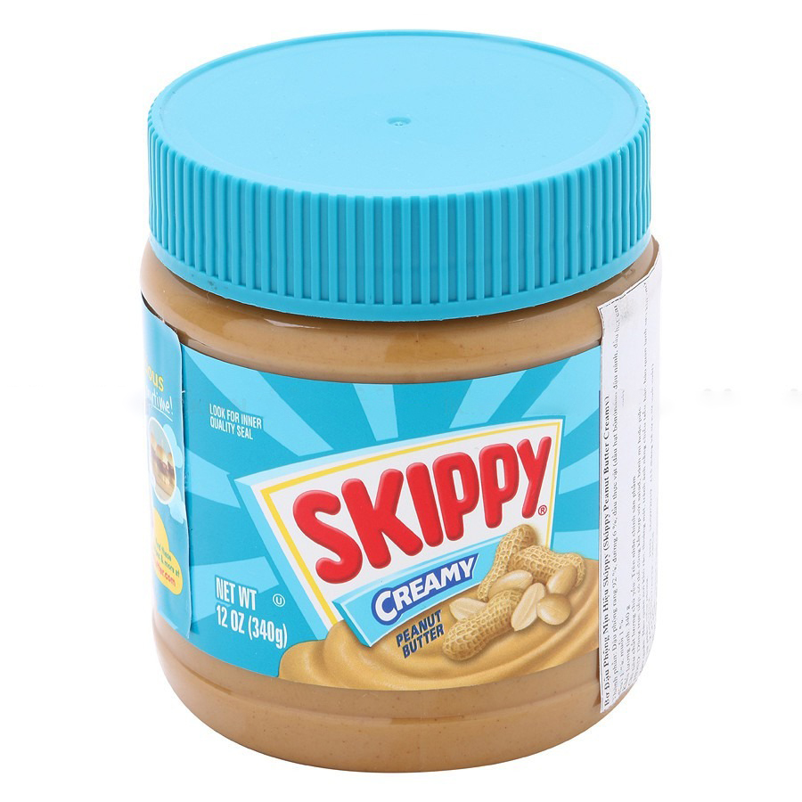 Bơ Đậu Phộng Mịn Skippy 340g (Mỹ)