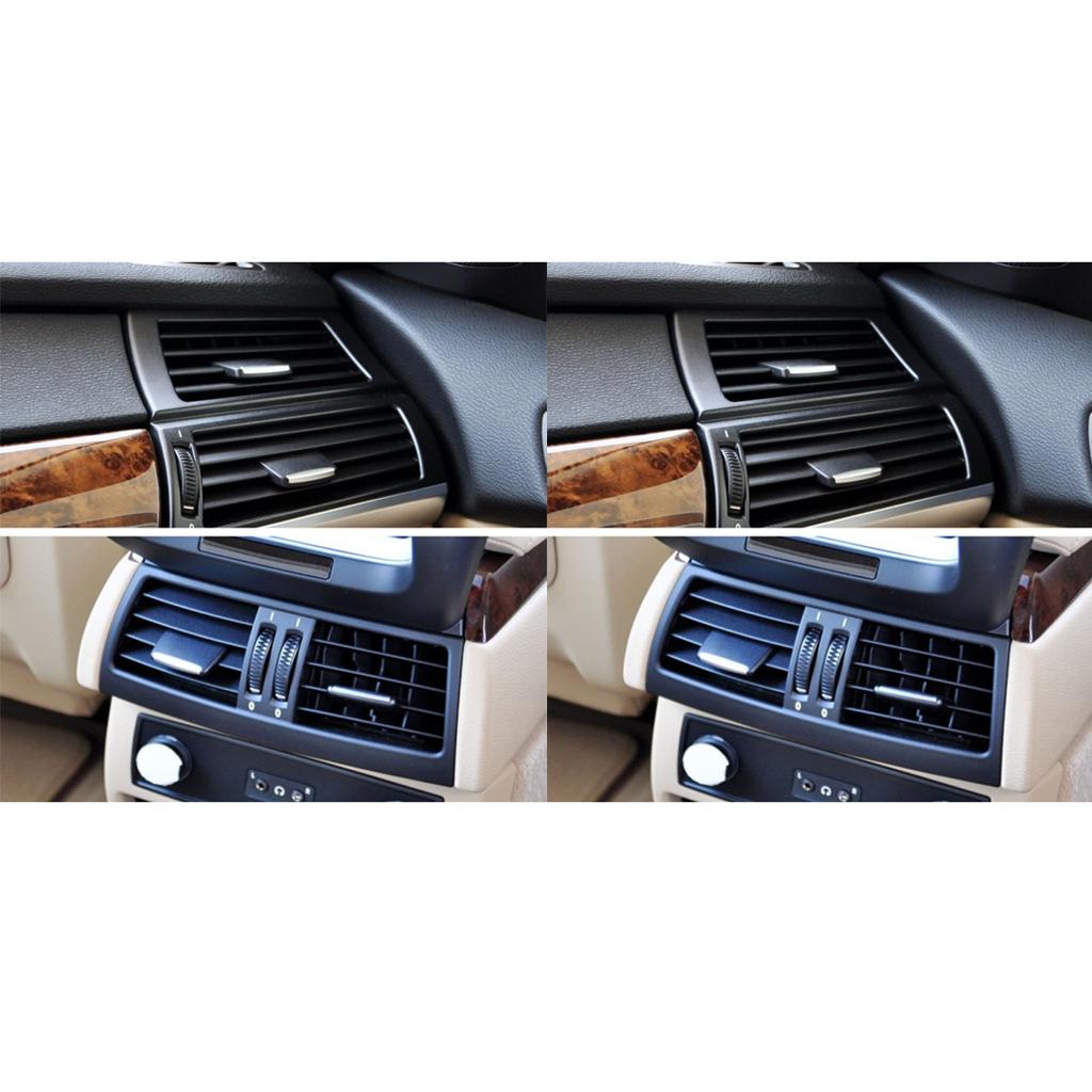 2 Phía Sau Một/C Điều Hòa Không Khí Thông Hơi Ổ Cắm Tab Kẹp Bộ Dụng Cụ Sửa Chữa Cho Xe BMW X5 X6