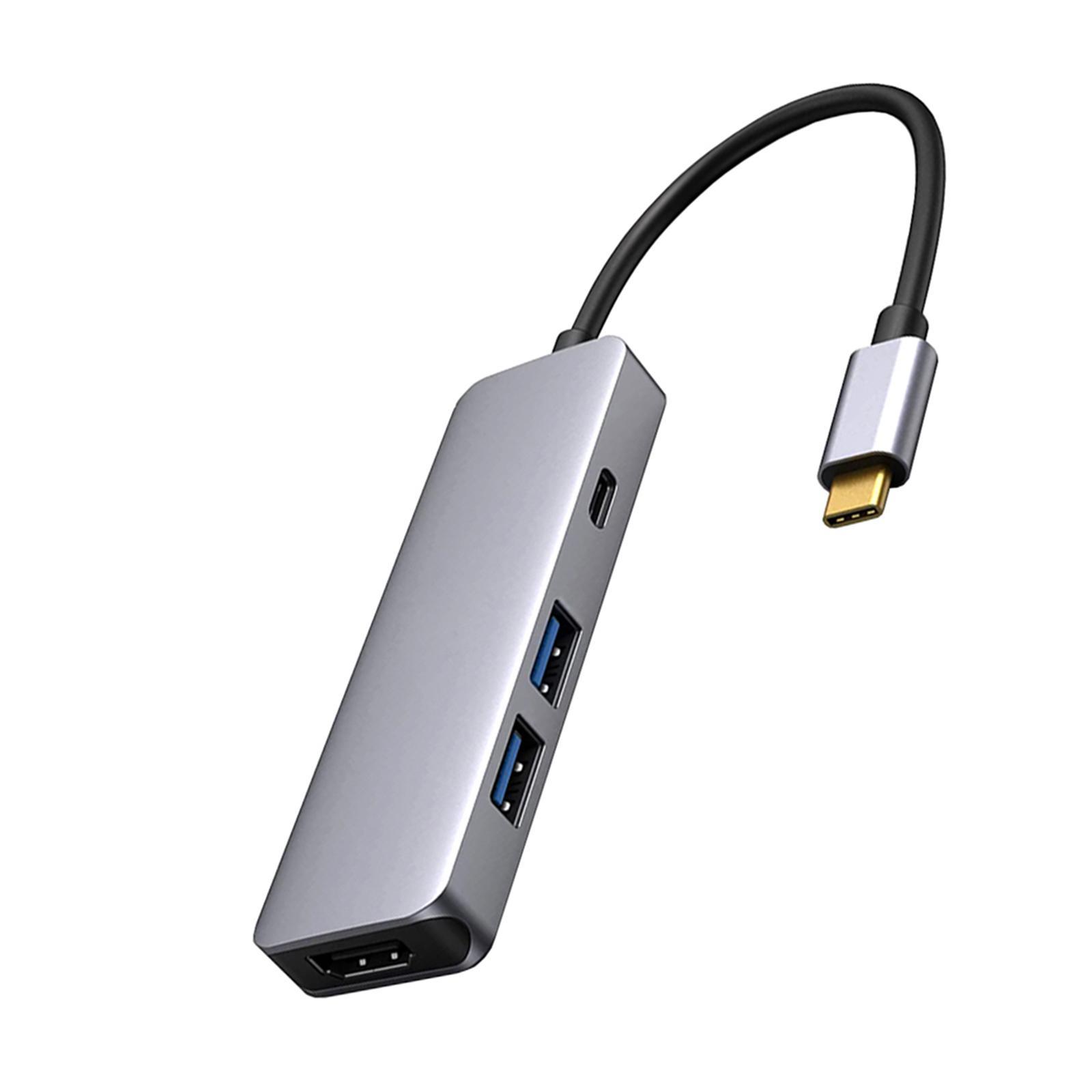 USB to 4K Hub Adapter for Monitor Phone Devices