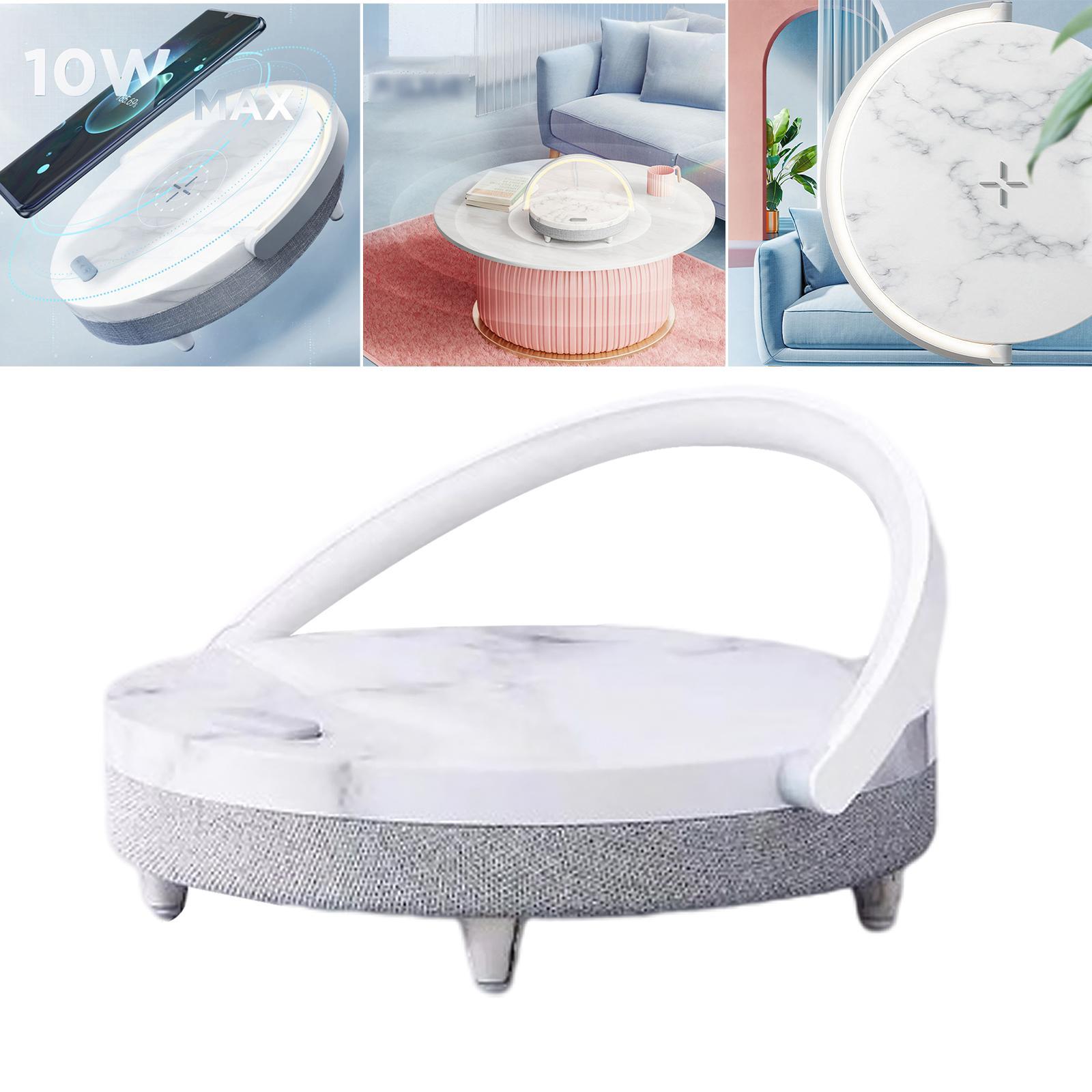 LED Night Light with Wireless Charger Adjustable Phone Holder Bedroom