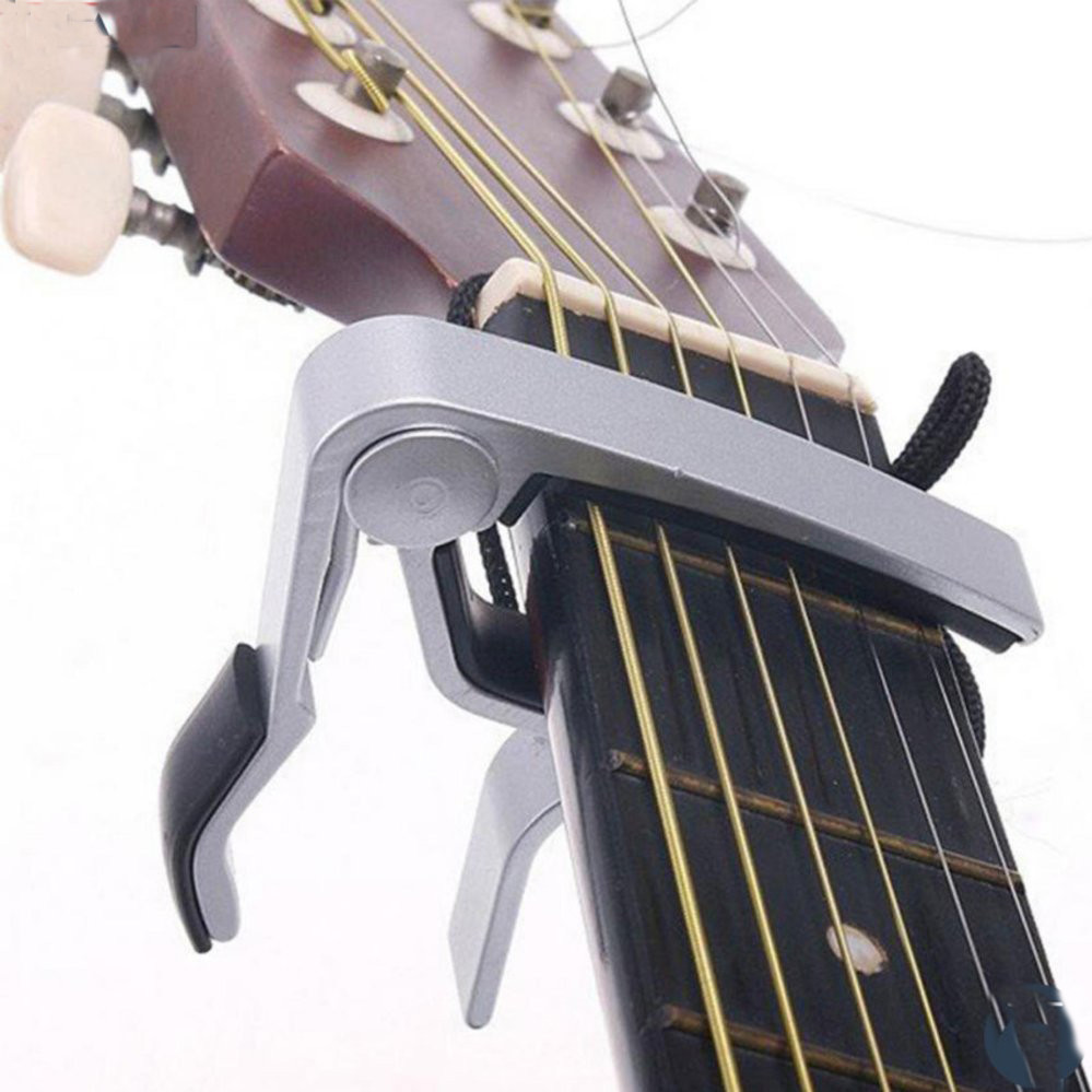 Hình ảnh Capo nâng tone dành cho đàn guitar acoustic và đàn ukulele CP01