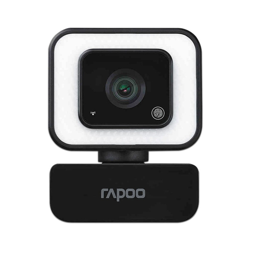 Webcam FullHD 1080p Micro Khử Ồn Kép, Tích Hợp Đèn Led RAPOO C270L - Hàng Chính Hãng