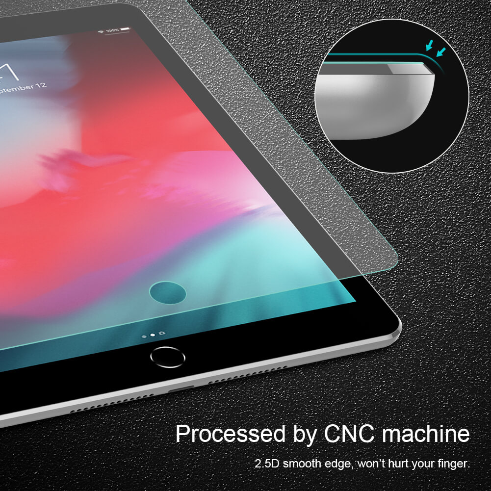 Tấm dán kính cường lực iPad Pro 9.7 inch chống xước , chống vỡ màn hình hiệu Nillkin Amazing H+ - Hàng chính Hãng