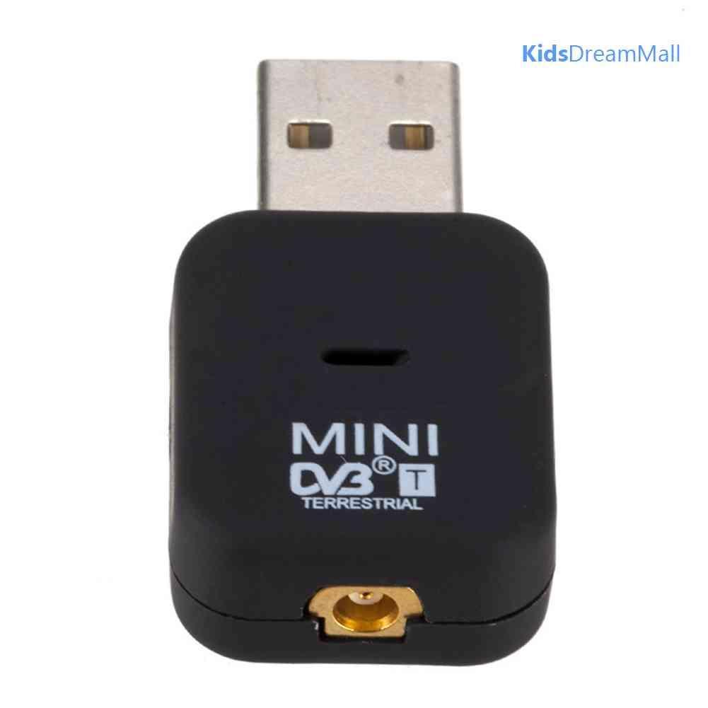 Mới Bộ Ăng Ten Thu Sóng Truyền Hình Kỹ Thuật Số USB 2.0 Cho PC HDTV DVB-T